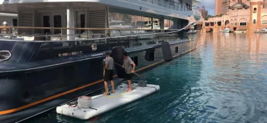 Inflatable Working Dock Rental