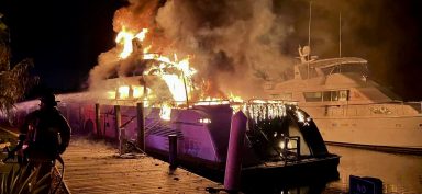 Fire on yacht in Fort Lauderdale.Was it lithium-ion batteries?