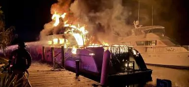 Fire on yacht in Fort Lauderdale.Was it lithium-ion batteries?